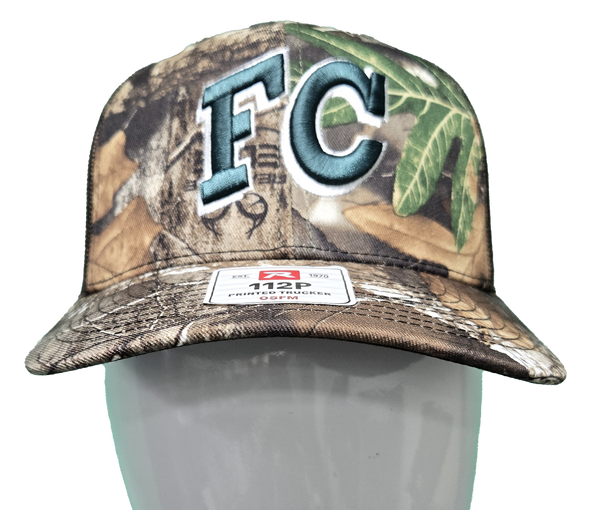 Richardson Trucker Hat - TreeTree Edge Camo