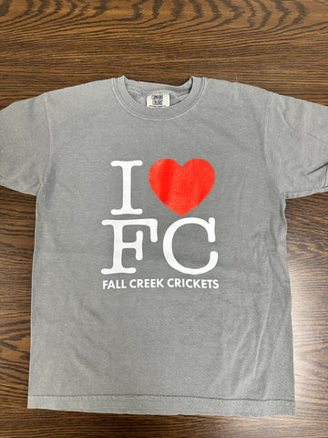 Youth Comfort Colors® I Heart FC